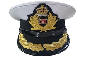 Royal Marine Titanic White Star LINE Captain Smith HAT! 7 1/8-8