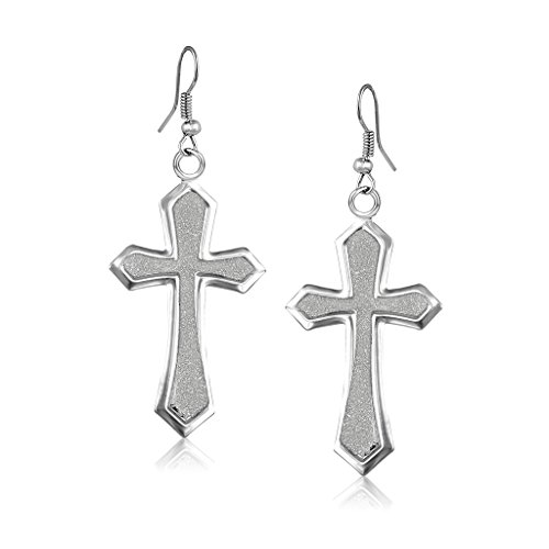 Image of VK Jewels Drop Earrings for Women (Silver) (vkerz1774r)