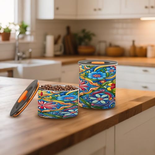Envase para café ATTX de acero inoxidable 900 ml con tapa hermética miniatura 6