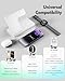 Wireless Charger Stand Charging Station: 3 in 1 Charger Stand Multiple Devices for Apple - iPhone 17 16e 16 15 14 Pro Max 13 12 - Watch 11 10 9 8 7 6 5 4 3 2 SE and Ultra Series-Airpods 4 3 Pro, White