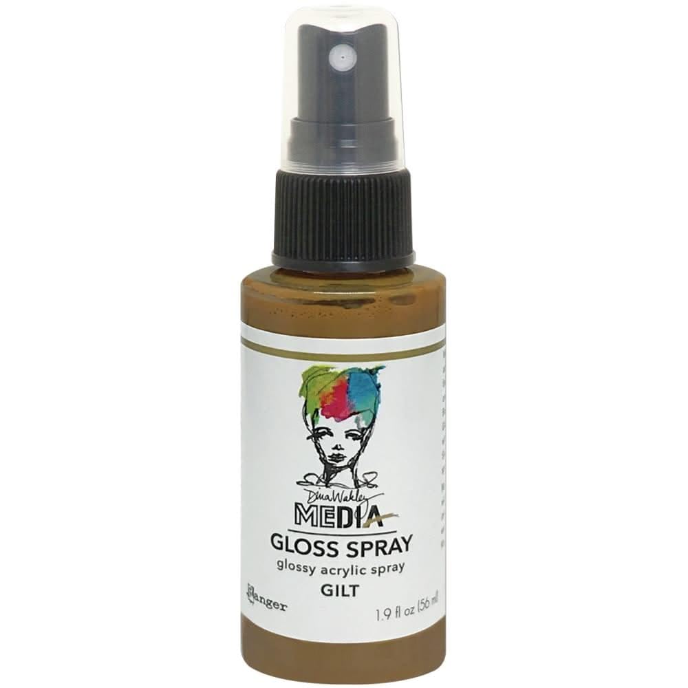 Dina Wakley Media Gloss Sprays 56ml - Gilt