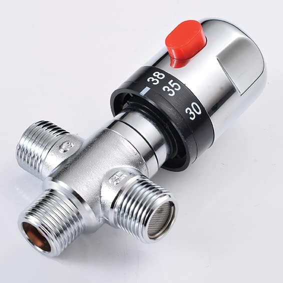 Xcel Home Chrome Thermostatic Mixing Valve Head/Universal Replacement for Douche Bidet Shattaf - Image 4