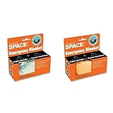 SPACE Brand Grabber - The Original Emergency Survival Blanket - 1 Silver & 1 Gold/Silver