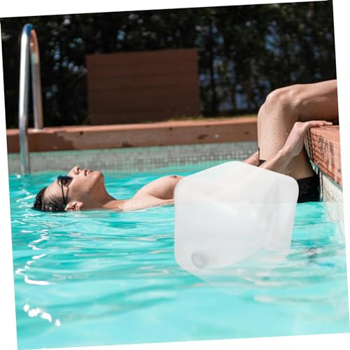 2 bolsas con peso para escalera de piscina de plástico miniatura 5