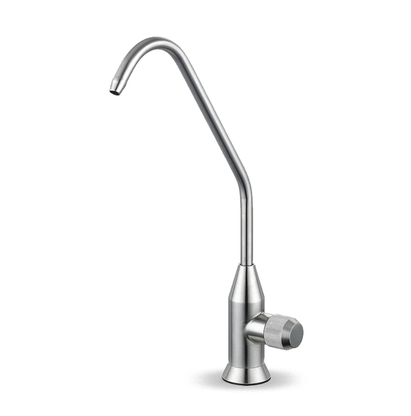 Kitchen Faucets, Drinking Water Faucet Gooseneck Single Cold Filter for Sink,Brushed A(Brushed B)