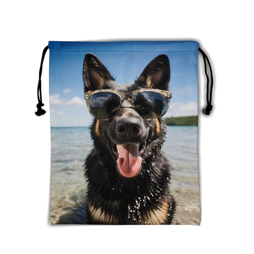 Image of Nerxy Pet Gymnastics Grip Bag Dog Cat Drawstring Grip Bags Puppy Shoe Bag Gym Storage Pouch