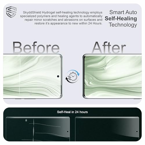 Image of Skyddshield TPU hydrogel Edge to Edge Screen Protector Guard For Vivo V40e, Vivo T3 Pro and Vivo Y400 Pro (6.77 Inch) With Installation Kit | Fingerprint Compatible | Edge to Edge Coverage