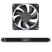 PROCOOL AVP-180T-1U Silent AV cabinet cooling fan system / 1U Rack Mount Temperature Controller with Auto Speed control fan/Home Entertainment AV Cooling