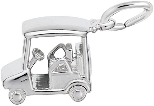 Sterling Silver Golf Cart Charm