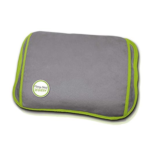 Daga Flexy-Heat Water - Bolsa de Agua Eléctrica, más de 2 Horas de Autonomía y con Funda de Microfibra Suave