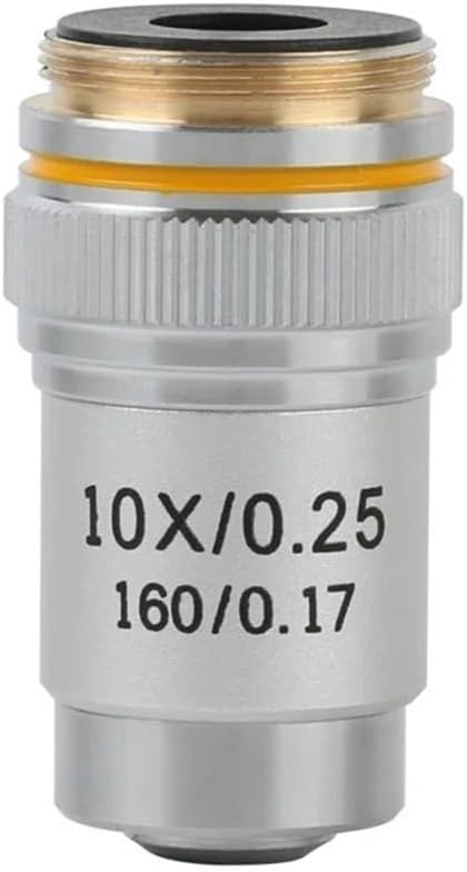 Microscope 10X Microscope Objective Lens Achromatic Objective Laboratory Biological Microscope Parts