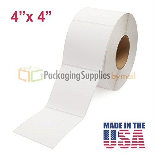 ロールシール 4ロール Amazon.com : PSBM Direct Thermal Labels, 4x4 Inch, 4 Rolls