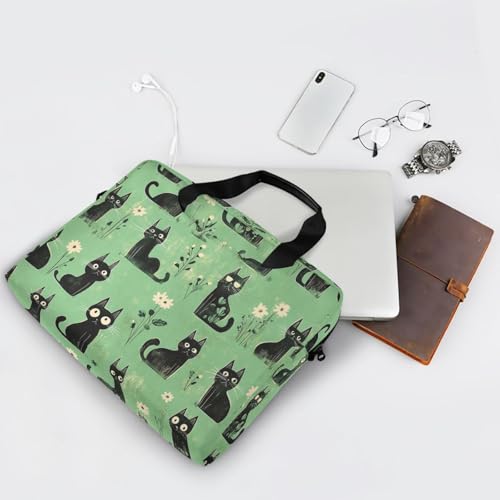 Maletín para Laptop 15.6" con Asa y Correa Verde miniatura 7