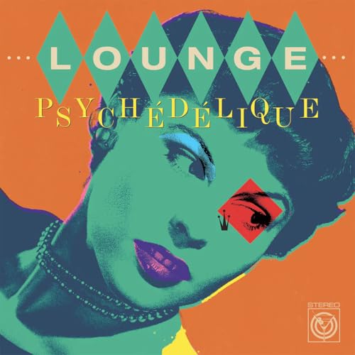 Album Art for Lounge Psychedelique: The Best Of Lounge & Exotica 1954-2022 / Various - Deluxe Marble & Solid Red Colored Vinyl by Lounge Psychedelique: Best of Lounge & Exotica