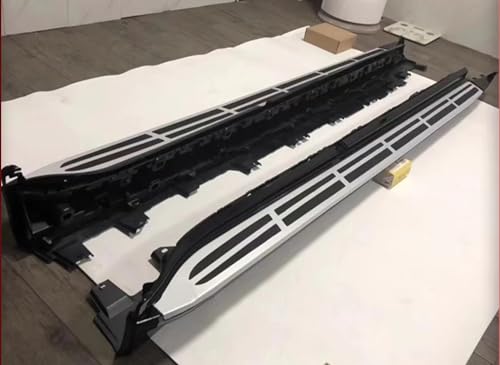 Estribos laterales para BMW X7 G07 2019-2024, 2 piezas plata y negro miniatura 2