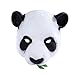 Aiffort 1Pcs Halloween Animal Mask Panda Mask Cute Panda Mask for Halloween Costume Party Cosplay Props as shown