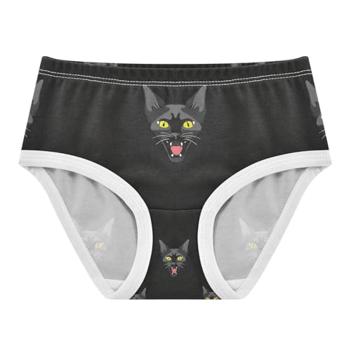Black Cats Yellow Eyes Toddler Girls's Underwear 2T 202c1154