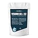 Produktbild BULL ATTACK Vitamin D3 + K2 Tabletten 5000 I.E. D3 / 100 µg K2 MK7 - 500 Stück - vegane, hochdosierte D3/K2 Tabletten ohne Zusatzstoffe