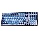 RK ROYAL KLUDGE RK98 Mechanische Tastatur Kabellose Gaming Tastatur 2.4G/Bluetooth 5.1/USB-C RGB Hinterleuchtet Deutsches Layout QWERTZ 100 Tasten Hot Swappable Roter Schalter, Blau