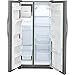 FRIGIDAIRE 22.1 cu. ft, Stainless Steel FFSS2315TS 33 Inch Side Refrigerator Capacity