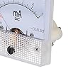 sourcingmap Analog Current Panel Meter DC 0-5mA 0.1mA Scale 85C1 Ammeter for Auto Circuit Testing Charging Battery Ampere Tester Gauge #4