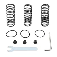 Upgrade des Bremspedalfedersatzes, Hochfestes Metall in Schwarz für G25 G27 G29 G920-Rennräder, Simuliert Echtes Bremsgefühl mit Verbesserter Konsistenz, 3-stufiges Federdesign,