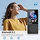 64GB MP3 Player Bluetooth 5.3, MP3 Player mit Lautsprecher, Musikwiedergabe, Sprachrekorder, FM-Radio, E-Book, HiFi-Sound, Kopfhörer, MP3-Player Ideal für Sport, Support 128GB TF Card
