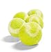 TennisWools - All Natural Cat Toys and Tennis Balls For Small Dogs - 5 Pack - 100% merino wool (Yellow Green)