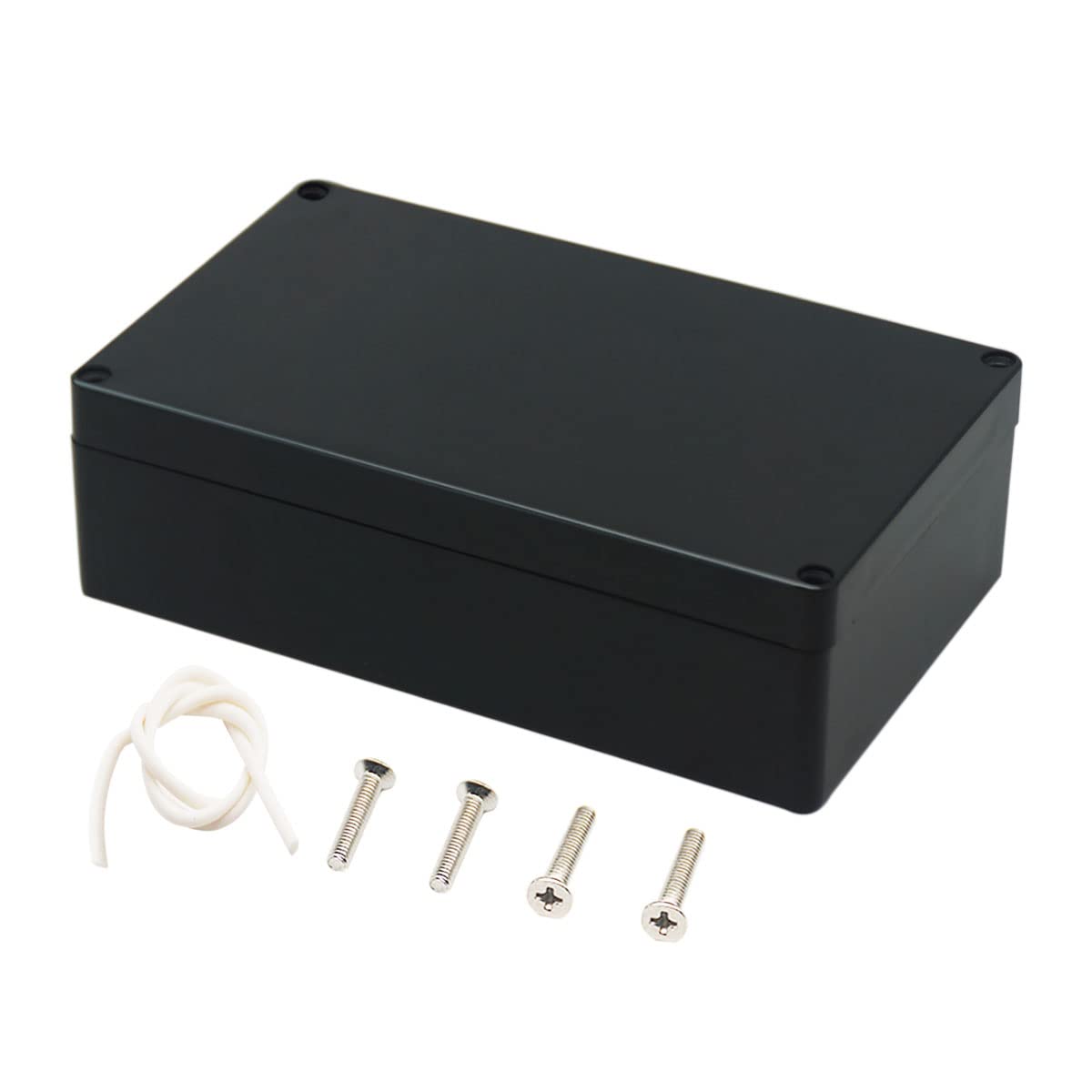 Junction Box, Zulkit Project Box IP65 Waterproof Outdoor Box ABS Plastic Electrical Boxes Electronic Enclosure Black 3.94 x 2.68 x 1.97 inch (100X68X50mm) (Pack of 2) — Amazon image 17