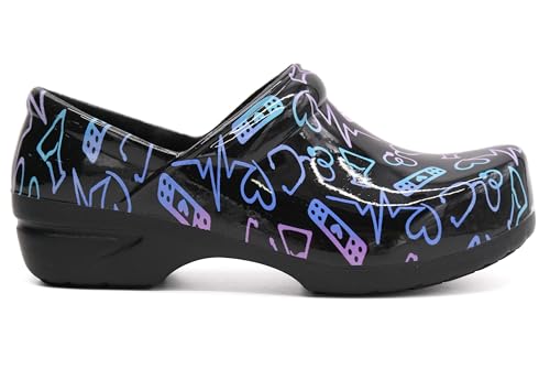 Anywear SR Angel Nursing Clogs for Women and Men - Lightweight, Water-Resistant Non-Slip Work Shoes with Exceptional EVA Cushioning, Ventilated Insoles