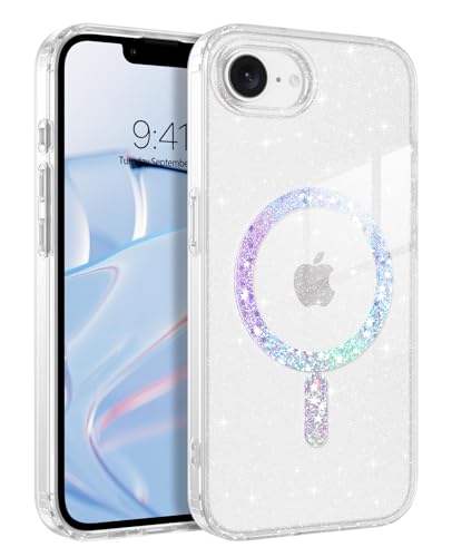 YINLAI iPhone 16e 6.1C` p P[X Jo[  Ob^[ NAbϏՌ }OZ[tΉ }Olbg bCX[d SΉ & ČRMILKi b΂ݖh~   炫 LL uu 킢