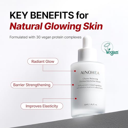 Chaom Balancing Dermaclera Active Serum – Glassy Glow Serum for Fine Lines, Radiance & Skin Elasticity, Anti-Aging Facial Serum, Milky Texture, for Firmed &Youthful Skin, Korean Skincare, 55ml - Image 4