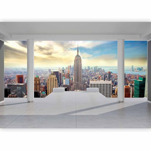 artgeist Wall Mural New York 135x101 in - Peel and Stick Self-Adhesive Wallpaper Removable Large Sticker Foil Wall Decor Print Picture Image Design New York 10110904-35