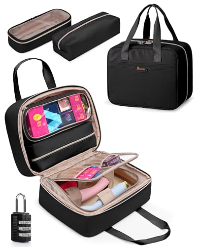 Fasrom Discreet Bag for Toys Private Toy Storage Box with Lock for Adult