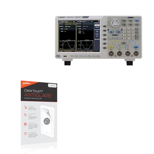 BoxWave Screen Protector Compatible with Owon XDG3252 - ClearTouch Anti-Glare (2-Pack), Anti-Fingerprint Matte Film Skin