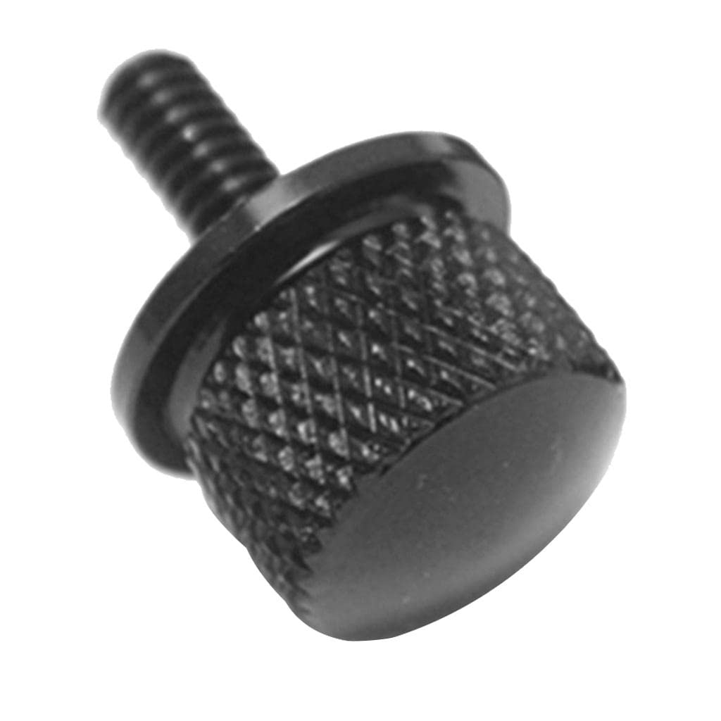 CALANDIS® 1/4 CNC Seat Mount Bolt Screw Cap For Harley Dyna Sportster -Black"-picture-12
