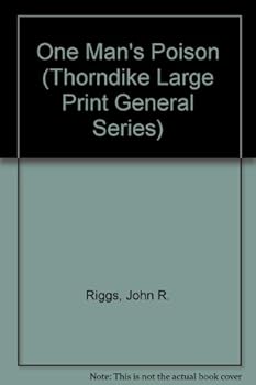 Paperback One Man's Poison (Thorndike Large Print General Series) [Large Print] Book