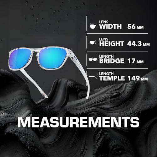 Image of Oakley MANORBURN OO9479 Square Shape Sunglasses With Official Eyewear Kit | Non-Polarized, Men's Sunglasses