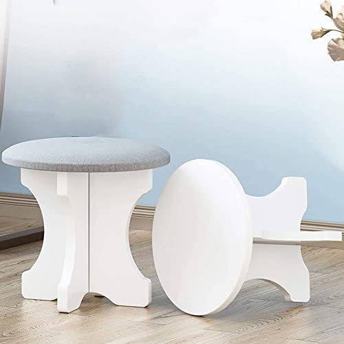 Sofá taburete multifuncional y cómodo para mesa de centro con soporte de madera maciza 2