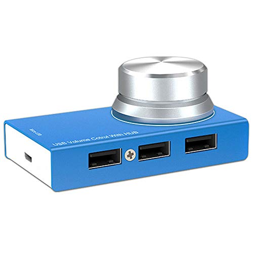 Mini USB �{�����[���R���g���[���m�u �I�[�f�B�I�A�W���X�^�[�u���[�X�C�b�` PC�R���s���[�^�X�s�[�J�[�p (AM-UH003)
