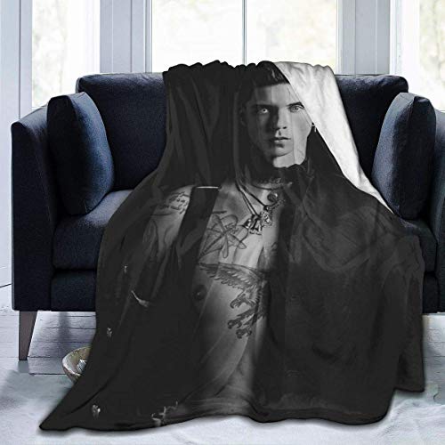 Black Veil Brides Andy Winter Couverture Ultra Douce en Micro Polaire Couverture légère pour canapé et lit