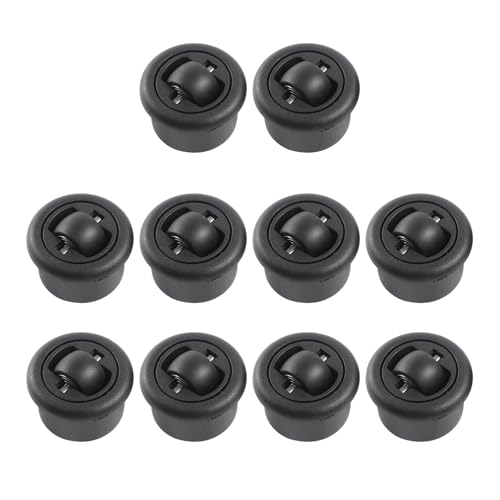10pcs 360 Degree Rotating General Wheel with Quiet Designs Furniture Casters with Not Slip Base for Furniture