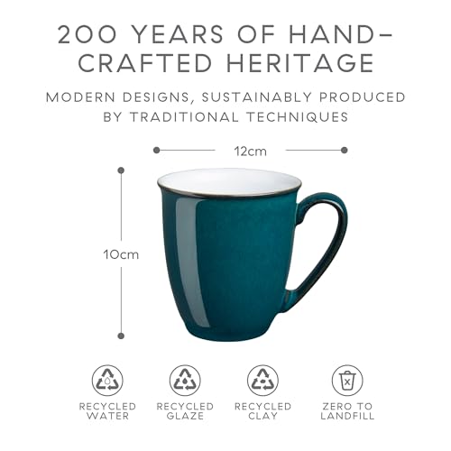 Set de 2 Mug de Cerámica Verde Denby 330 ml miniatura 5
