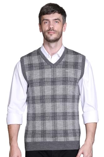 Image of GODFREY Half Sweater for Man Winter Pullover - Sleeveless Men Sweaters