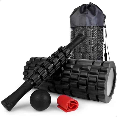 Kit Completo 4x1 Lorben Rolo de Massagem Bastão Miosfascial Bola ...