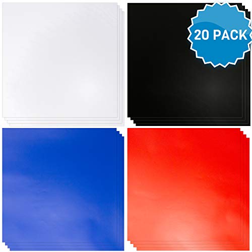 Vinyl Sheets with Adhesive [20, 12