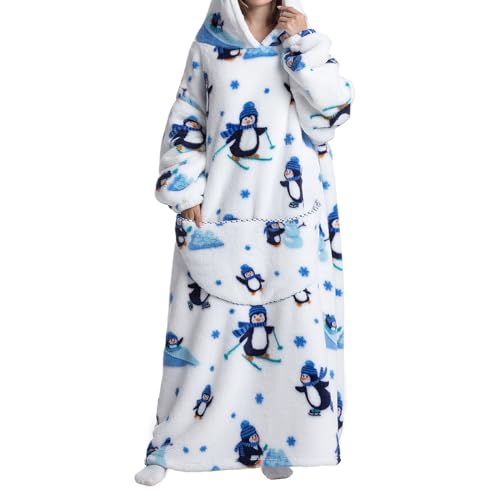 Surwin Sudadera Oversized con Capucha y Bolsillo