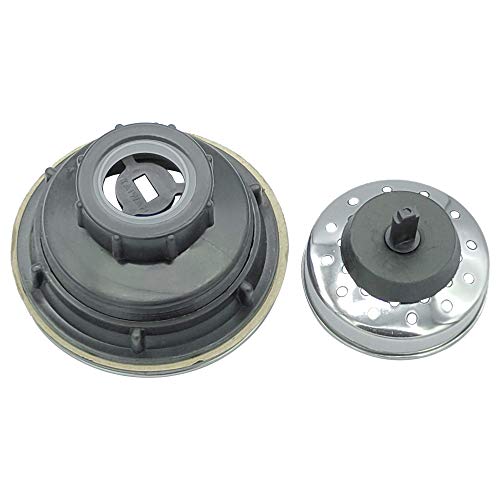 Colador para fregadero de cocina 4 pulgadas acero inoxidable miniatura 6