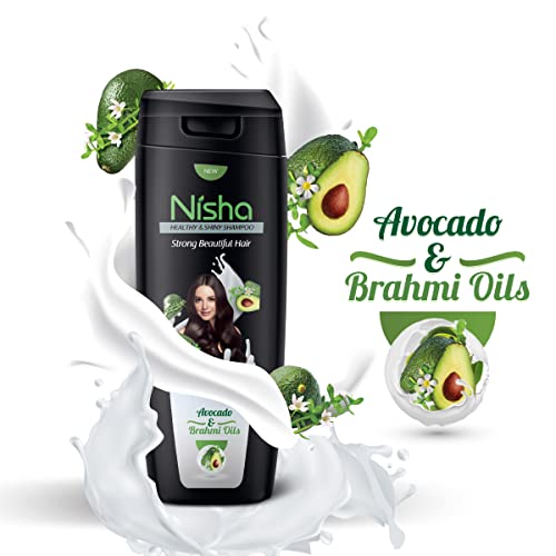 Image of Nisha Healthy & Shiny Storng Beautiful Hair Shampoo, 80 ML