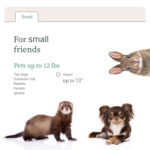 Keet Fluffy Deluxe Pet Bed Sofa Chocolate Small by Keet - Image 5